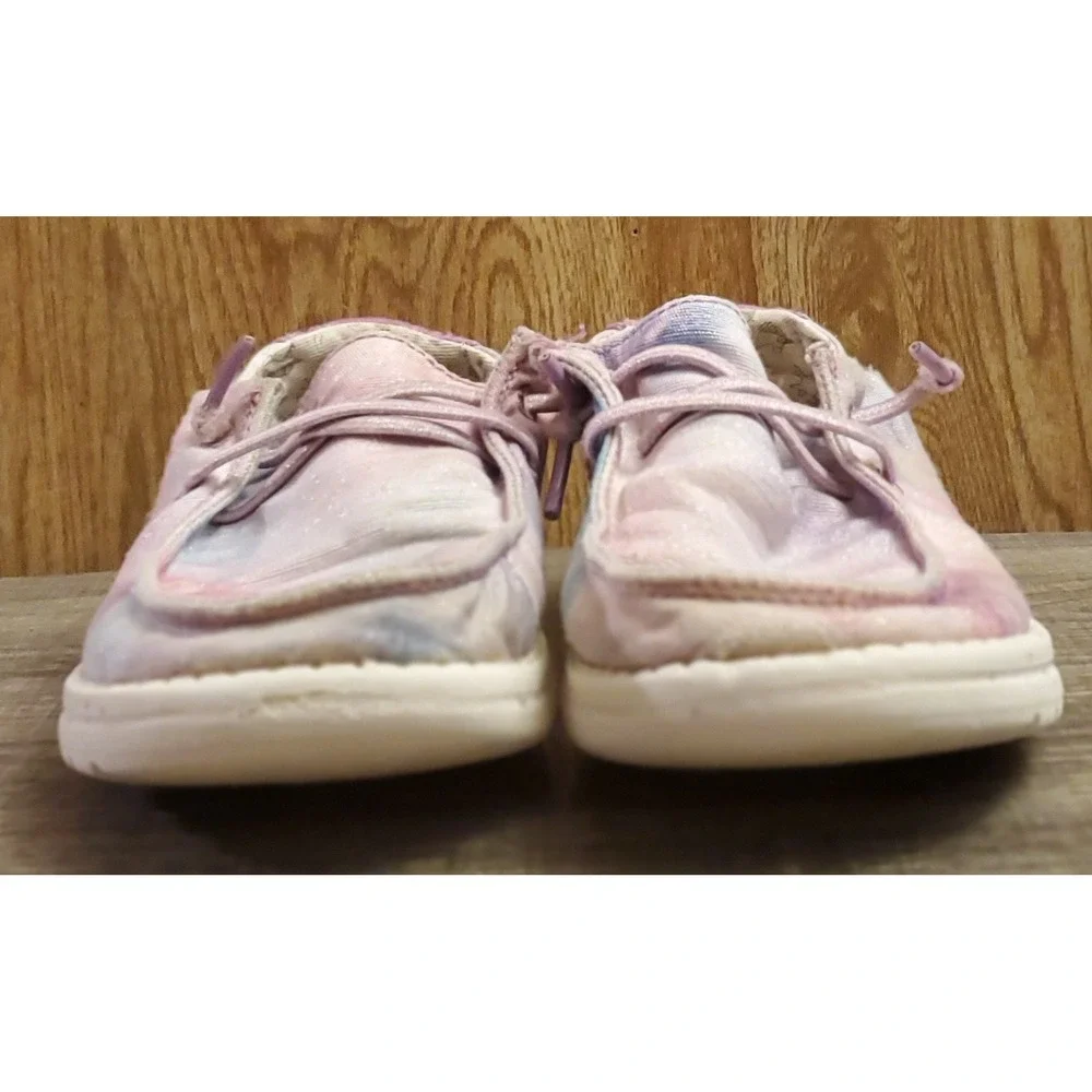 Hey Dude Wendy Dreamer Unicorn Tie‎ Dye Shoes Youth Size 3